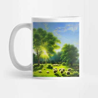 Grazing at Sunrise Mug